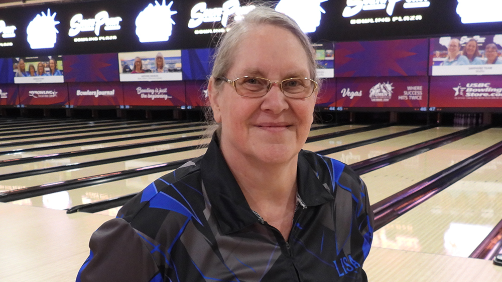 Lisa Ross at the 2026 USBC Women's Championships